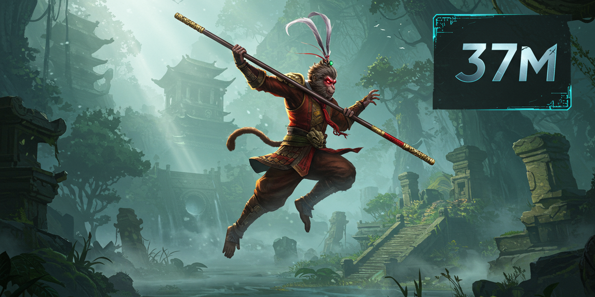 Black Myth: Wukong Shatters Records, Fuels Steam's 37M User Milestone
