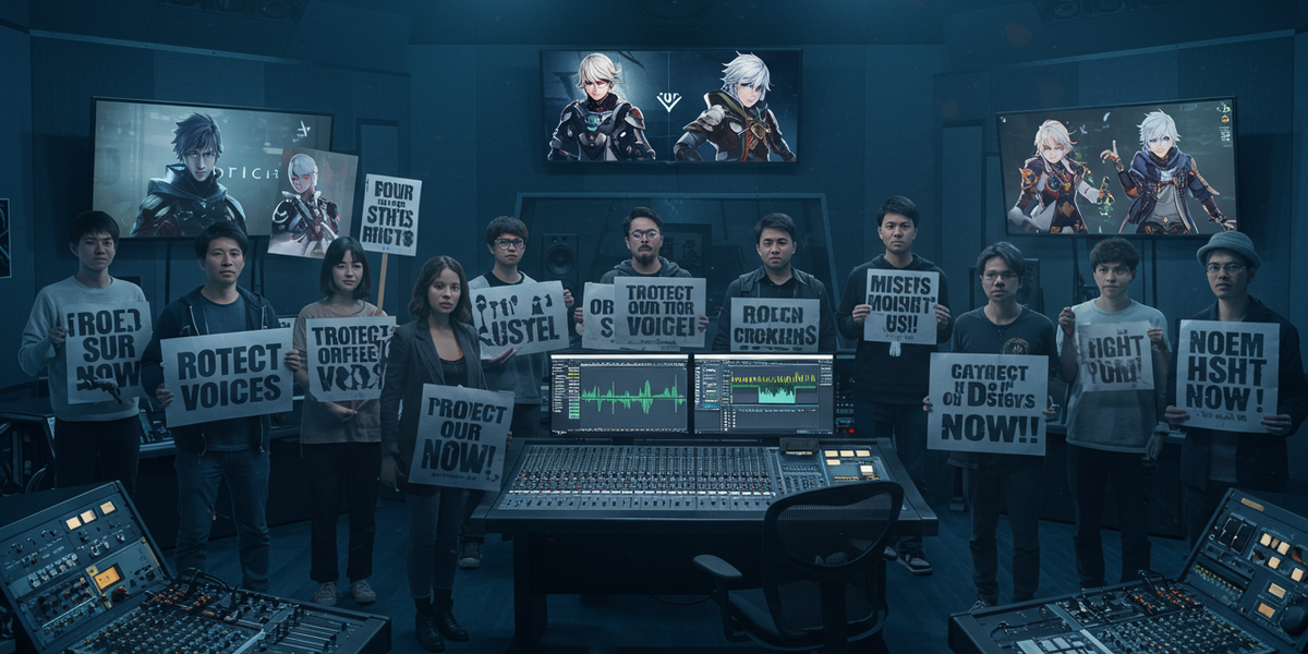 Game Industry Faces Voice Actor Strike Over AI Rights