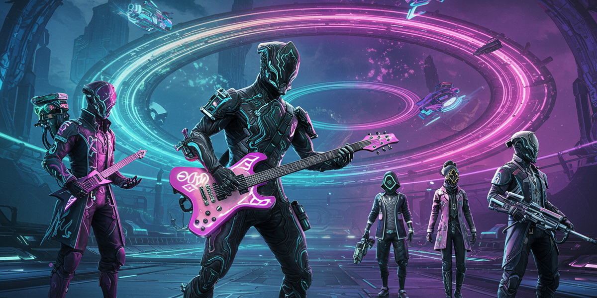 Warframe Unleashes Boy Band Battles & Rainbow Racing Fun