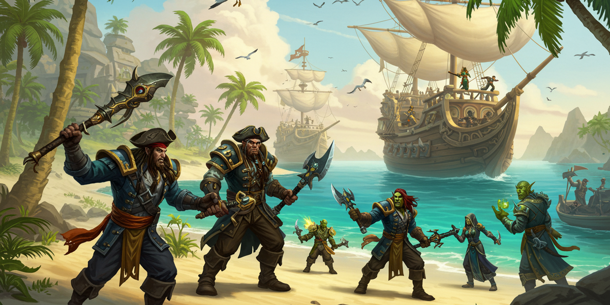 World of Warcraft Embraces Pirate Theme with New Battle Royale Mode